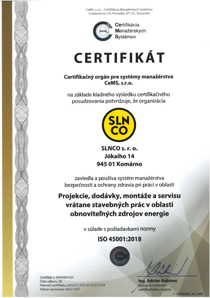 ISO 45001:2018